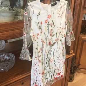Papillon fancy embroidered dress 💐NWT